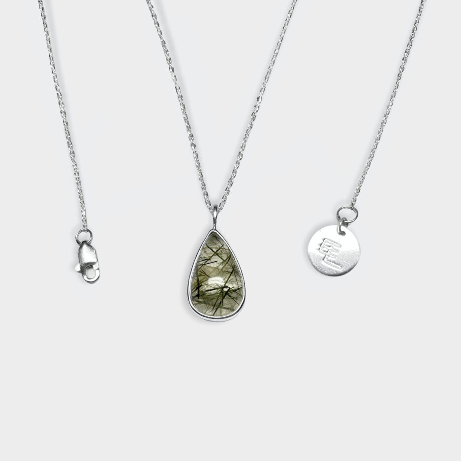 Tearstone Olive Necklace Collection by Endabel Bali Jewelry