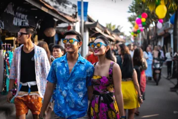 What Bali Locals Avoid Wearing and Why - Couple in Canggu